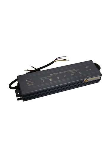 HazarLed 12 Volt 16,7 Amper Ip67 Su Geçirmez Dış Cephe Led Adaptör 200 Watt