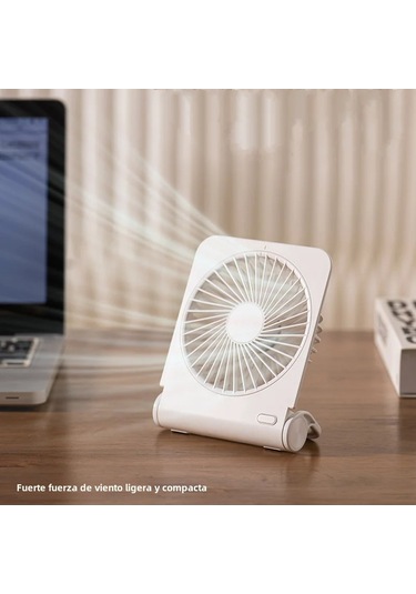 Sessiz Usb Küçük Masa Vantilatörü Hava Akışlı Beyaz,