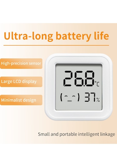 Xindoker Akıllı Bluetooth Sıcaklık Ve Nem Ölçer İle Gerçek Zamanlı İzleme Ve Uyarı Sistemi