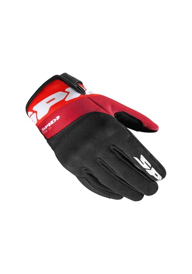 Spidi Flash-KP Yazlık Motosiklet Kırmızı - Siyah