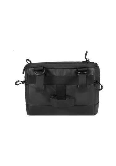 Moveevo Siyah Bisiklet Burun Çantası, Dokunmatik Ekran Kapaklı, 3l Hacimli, Araç Ve Telefon Taşıma, Çarpma Emici Sprey, Dayanıklı Nylon Malzeme Siyah