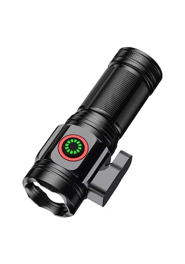 Powerdex Pd-7007 15 Watt Mıknatıslı Mini Şarjlı El Feneri Siyah