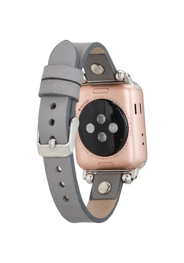 Apple Watch Uyumlu Deri Kordon Visby 38-40-41mm Rst9