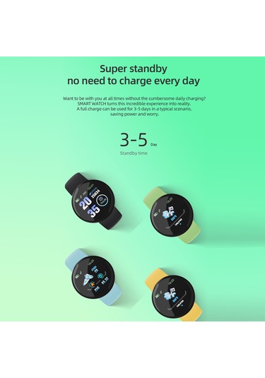 Neevoyu D18Pro 1.44" Akıllı Saat (İthalatçı Garantili)