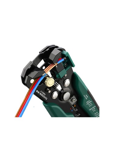 Konesam "tosun Otomatik Kabuk Soyma Pensesi - 0.5-6mm² Kablo Ve Tel İçin 3'ü 1 Arada Kesme, Sıkma Ve Soyma Fonksiyonlu"