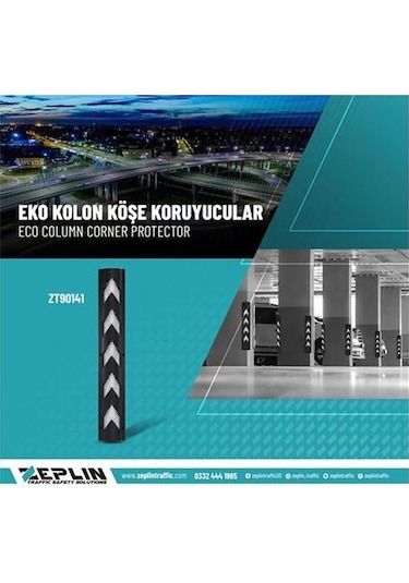 Kolon Ppc Köşe Koruyucu Reflektifli Zeplin 10 Adet Zt90141