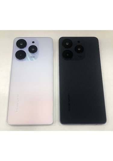 Tecno Spark 10 Pro Kasa Arka Kapak - Siyah