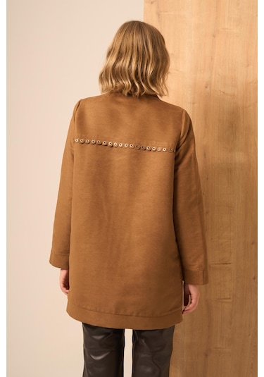 Ftz Women Kadın Süet Kap Camel 31268 Camel