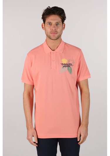 Arma Erkek Büyük Beden Polo Yaka Tişört Y22374869001 Pembe