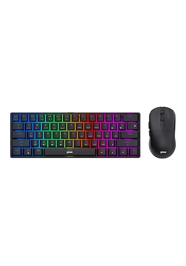Preo MG52 Blue Switch Mekanik Klavye Mouse Set