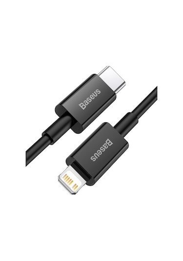 Baseus Superior 20W 100 cm Type-C To Lightning Şarj Kablosu Siyah