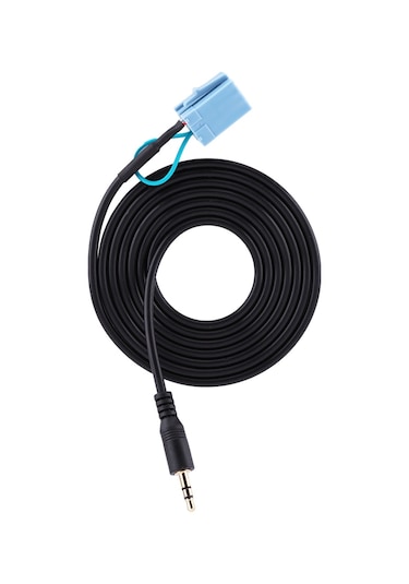 Geeroyoo Smart 450 Tüm Modelleri İçin 3.5mm Aux Ses Kablosu, Plug & Play, 150cm Uzunluk, Yüksek Kalite Siyah Plastik