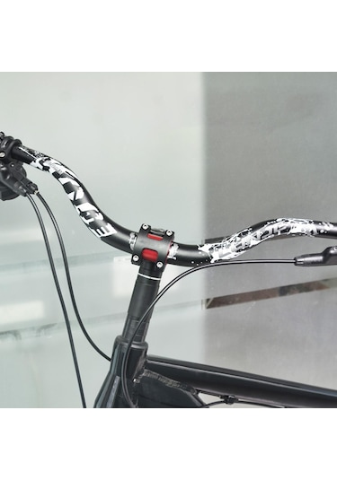 Suntek Dağ Bisikleti Gidon Dh Bisiklet 31.8Mm Yükseltici Siyah-780Mm Siyah