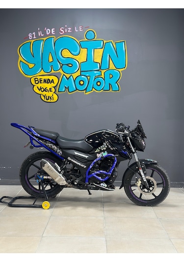 Tvs Raider Arka Kuyruk Demiri Stunt Mavi