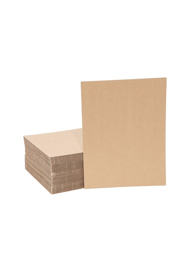 50X70Cm 3Mm Oluklu Mukavva Karton - Hobi Kartonu - Maket Kartonu 50X70Cm 3Mm 24'Lü Paket
