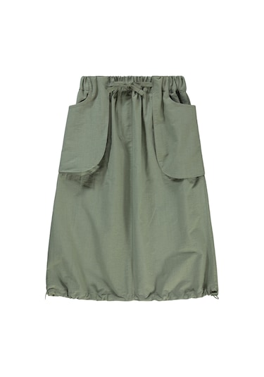 Civil Girls Kız Çocuk Etek 6-9 Yaş Haki 35140326324s1-1 Haki