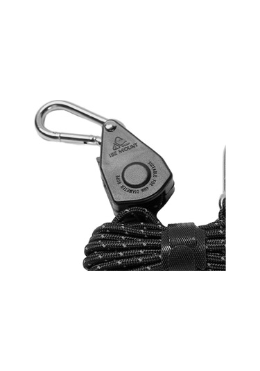 Suntek Cırcırlı Askı Halat Askısı Hızlı Kilitleme Siyah Siyah