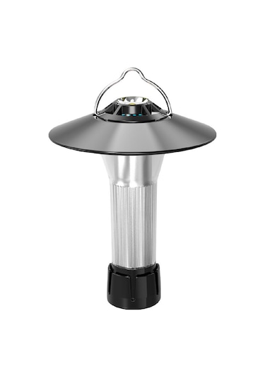 Geeksen Usb Şarj Edilebilir El Feneri Su Geçirmez Kamp Çadırı Işığı Üçayaklı Manyetik Çalışma Işığ El Feneri Çok Renkli