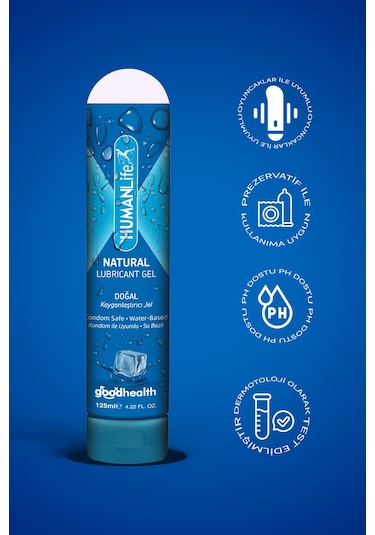 Humanlife Kayganlaştırıcı Jel Lubricant 125 ML