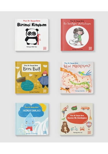 Prof. Dr. Selçuk Şirin Bebek Kitaplığı Seti (6 Kitap)