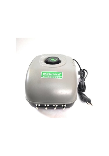 Rs-9902 Akvaryum Hava Motoru 4 Çıkış 8 L/Min 8w