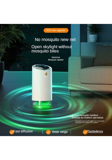 Symbee Usb Şarjlı Elektrikli Enjeksiyonlu Moskito Kovucu - Yeşil Renk, 20-30 M², 6-8 Saat Kullanim Süresi