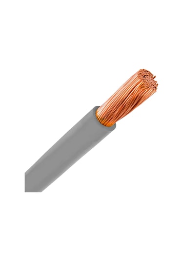 6 Mm Nyaf 100 Metre Gri Çok Telli Kablo Tam Bakır