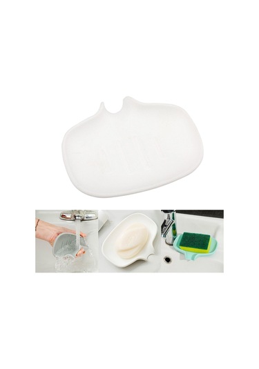 Suntek Sabunluk Tutucu Organizatör Kaymaz Sünger Raf