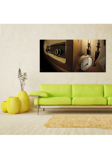 Eski Radyo Kanvas Tablo