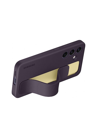 Samsung Uyumlu Galaxy S24 Standlı Ve Kordonlu Kılıf