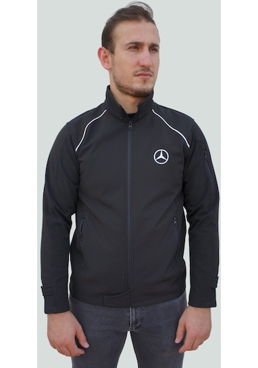 Uniprom Mercedes Mont Softshell Biyeli Model 5 Cepli Likralı Siyah
