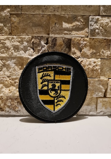 Çeyiz Porsche -Patch Peç Arma Nakış Işleme Dokuma