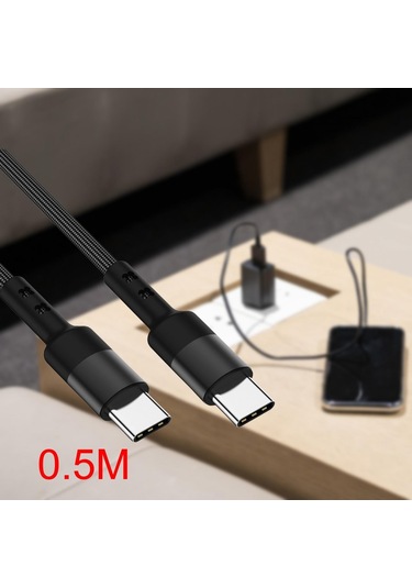 Suntek USB C Veri Kablosu 3.8 MM 50 CM