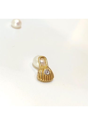 Altın Ürünler İstirideye Çanta Kolye Ucu 14 Ayar