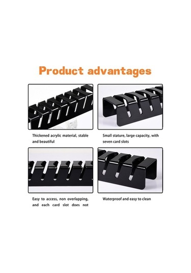 Flybuy Moveevo 14 Kapasiteli Akrilik Şapka Organizatörü, Düzenli Askılı, Siyah, Kullanıma Hazır, Yıkanabilir Siyah