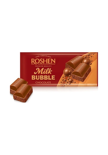 Roshen Milk Bubble Chocole 85 G