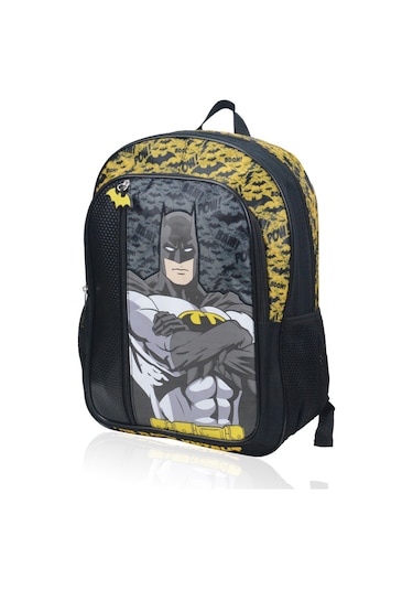 Cbtx Batman Çocuk Okul Sırt Çantası Karikatür 001