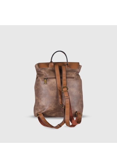 Ççs Kadın Sırt Çantası C.ccs17431 Taba Camel