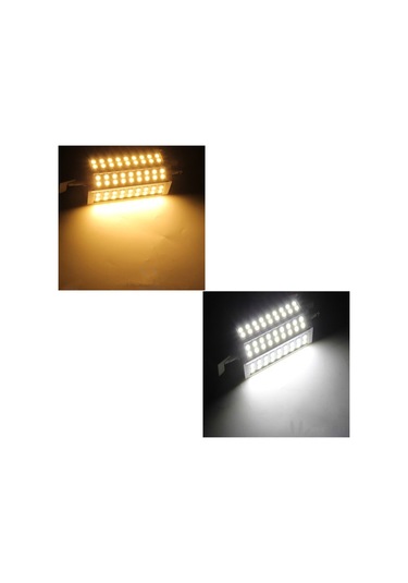 Symbee R7s 10w Led Ampul 5050 Smd 54 Led 800-900lm 2800-3200k Isık Beyazı 270 Derece Açı 50.000+ Saat Ömür 100-240v