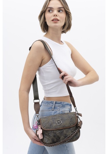 Byn1073 Matthew Cox Çapraz Çanta Std / Haki Haki