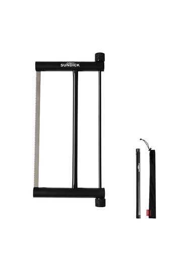 Sundick Alüminyum Alaşımlı Dikdörtgen El Testere Açık Katlanır Siyah