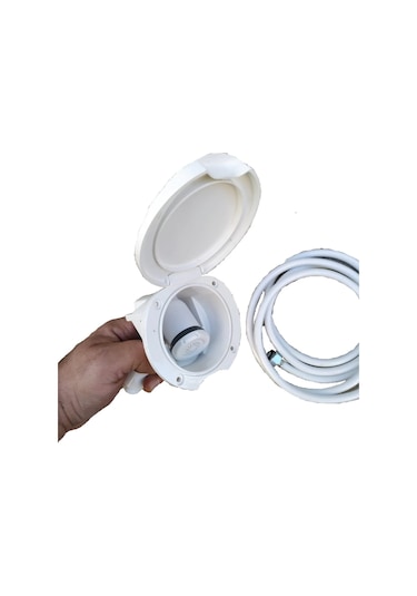 Tekne Dış Duş Sistemi Karavan Dış Duş Kiti Sealux Duş Yuvası