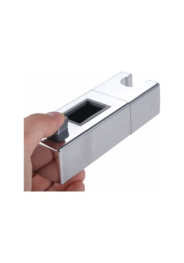 Ayarlanabilir Dikdörtgen Duş Başlığı Kayar Braketi - Fix Diğer