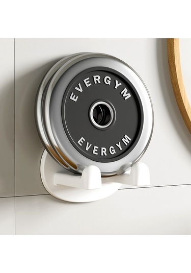 Lichen Fön Tutucu, Punch Yok, Saç Kurutma Makinesi Rafı, Banyo Beyaz