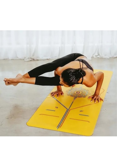 XTR Fitness Profesyonel Kauçuk + PU Kaydırmaz Yoga Matı 5 mm