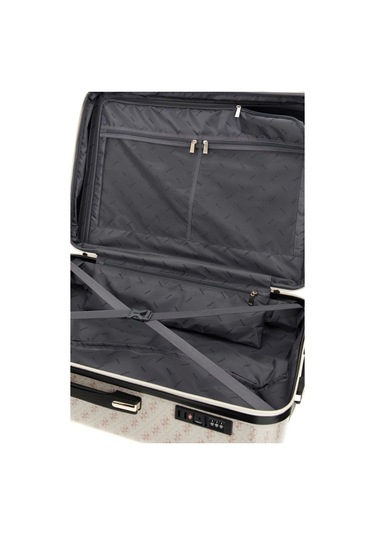 Guess Kadın Krem Jesco 28 İnç Bavul Krem