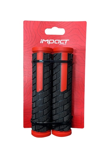 İmpact Yumuşak Plastik Bisiklet Elcik Kırmızı Siyah