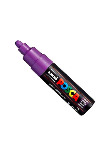 Uni Posca Pc-7M Boyama Markörü 4.5-5.5 Mm Mor