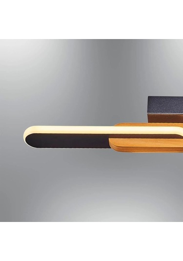 Özcan Aydınlatma 1418-apl Aplik Meşe Meşe