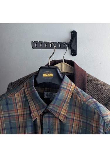 Gürçayhırdavat Gürçay Katlanır Elbise Askısı Siyah